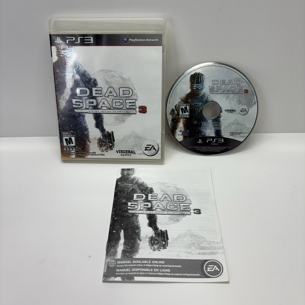 Dead Space 3 - Limited Edition - Sony PlayStation 3 PS3 - CIB
